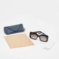 Loewe Black Gradient Anagram LW400351 Square Sunglasses