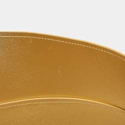 Loewe Gold Leather Obi Corset Belt S