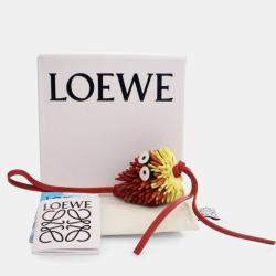 Pre Owned Loewe x Studio Ghibli Calfskin Calcifer Bag Charm