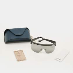 Pre Owned Loewe Black LW40034U Show D-Frame Visor Shield Sunglasses