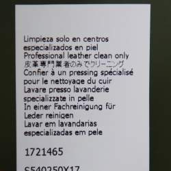 Pre Owned Loewe Pickle Green Leather Obi Waist Belt M