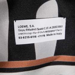 Pre Owned Loewe x Ken Price Multicolor LA Silk Scarf