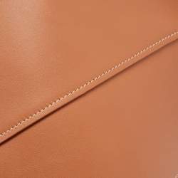 Pre Owned Loewe Brown Leather Obi Waist Belt L