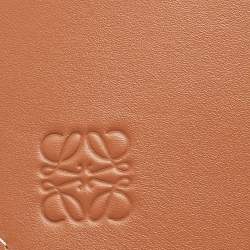 Pre Owned Loewe Brown Leather Obi Waist Belt L