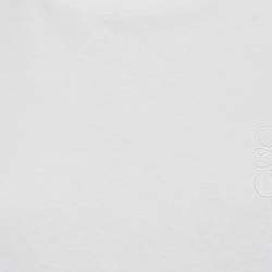 Pre Owned Loewe White Anagram Embroidered Cotton T-Shirt M