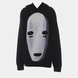 Pre Owned Loewe x Spirited Black Away Knitted Hood Sweatshirt XS
