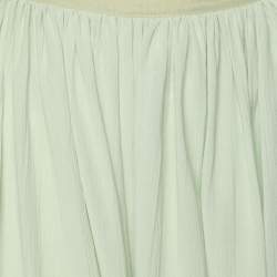 Loewe Green Cotton Harem Trousers M