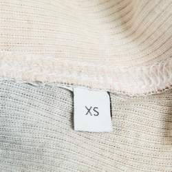 Pre Owned Loewe Multicolor Rib Knit Sleeveless Tank Dress XS