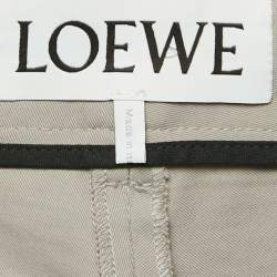 Loewe Grey Gabardine Cargo Pants L