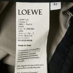 Loewe Grey Gabardine Cargo Pants L