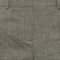 Loewe Grey Wool Tailored Trousers L