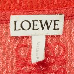 مملوكة مسبقًا فسُتان لويفي ميدي شبكي مطبوع أحمر م�قاس صغير جداً