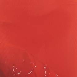 مملوكة مسبقًا فسُتان لويفي ميدي شبكي مطبوع أحمر مقاس صغير جداً