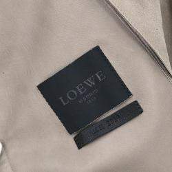 Pre Owned Loewe  Brown Lambskin Leather Coat  #52