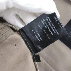 Pre Owned Loewe  Brown Lambskin Leather Coat  #52