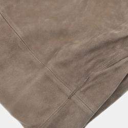 Pre Owned Loewe  Brown Lambskin Leather Coat  #52