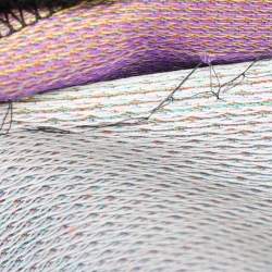 Pre Owned Loewe Multicolor Color Block Fabric Wide Leg Trouser M