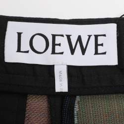 Pre Owned Loewe Multicolor Color Block Fabric Wide Leg Trouser M