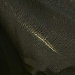 Pre Owned Loewe Black Gabardine Crystal Embellished Blazer S