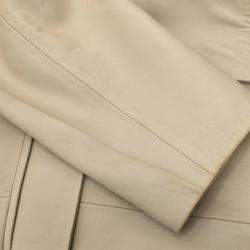 مملوكة مسبقًا جاكيت لويفي بزر واحد بلون البيج C.I.F.A مقاس كبير جداً (إكسترا لارج)