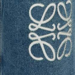 مملوكة مسبقًا Loewe Blue Anagram Denim Baggy Jeans L/Waist 34"