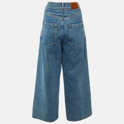 مملوكة مسبقًا Loewe Blue Anagram Denim Baggy Jeans L/Waist 34"
