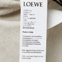 Pre Owned Loewe Off White Denim Workwear Jacket S