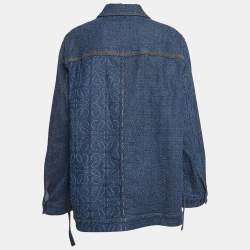Loewe Blue Anagram Denim Workwear Jacket M