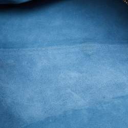 Pre Owned Loewe White Leather Calle Hobo