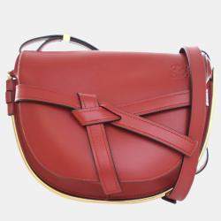 Loewe Red Small Gate Crossbody