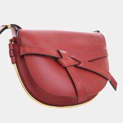 Loewe Red Small Gate Crossbody