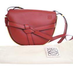 Loewe Red Small Gate Crossbody