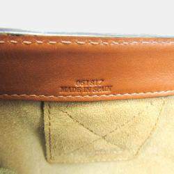 Loewe Brown Leather Easy Messenger Flap Bag