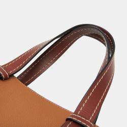 Loewe Brown Leather Small Gate Shoulder Bag