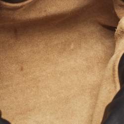 Pre Owned Loewe Black Leather Flamenco Shoulder Bag