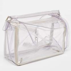 Pre Owned Loewe Clear PVC Medium Puzzle Shoulder Bag