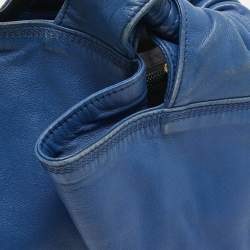 Loewe Blue Leather Aire Hobo