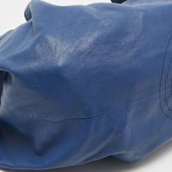 Loewe Blue Leather Aire Hobo