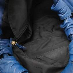 Loewe Blue Leather Aire Hobo