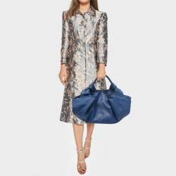 Loewe Blue Leather Aire Hobo
