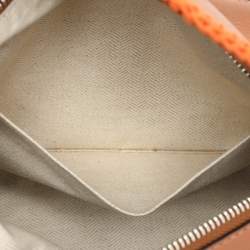 Loewe Brown Leather Small Puzzle Top Handle Bag