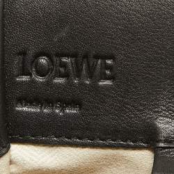 Pre Owned Loewe Black Leather Small Hammock Shoulder Bag