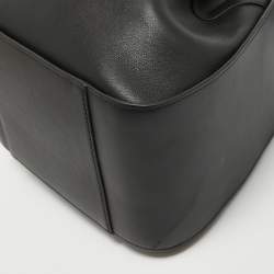 Pre Owned Loewe Black Leather Small Hammock Shoulder Bag