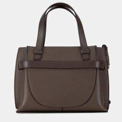 Loewe Brown Mini Gate Top Handle Satchel Bag