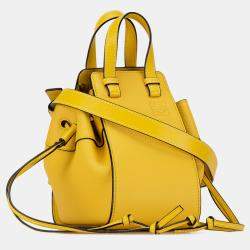 Loewe Yellow Mini Hammock Bag