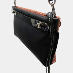 Loewe Multicolor Anagram Canvas and Leather Missy Shoulder Bag