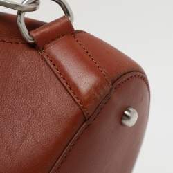 Loewe Brown Leather Anton Sling Backpack