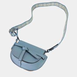 Loewe onyx blue Pochette Crossbody Bag