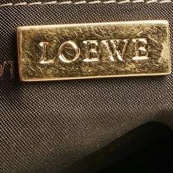 Loewe Gold Leather Amazona 36 Satchel