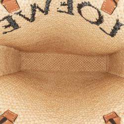 Loewe Small Raffia Standard A4 Satchel Bag